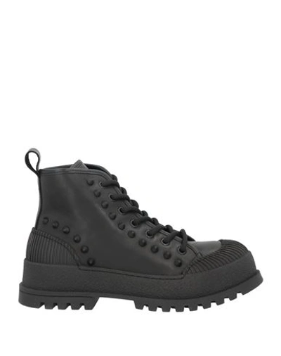 Mich E Simon Woman Ankle Boots Black Size 11 Soft Leather