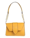 Marc Ellis Woman Handbag Mustard Size - Soft Leather In Yellow