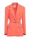 Forte Dei Marmi Couture Woman Suit Jacket Orange Size 2 Polyester