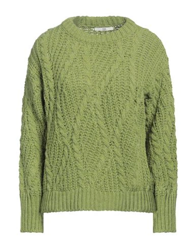 Hod Woman Sweater Green Size M Acrylic, Viscose, Wool, Alpaca Wool