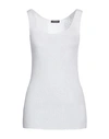 Ann Demeulemeester Woman Top Off White Size S Polyamide, Cotton, Mohair Wool, Wool In Off White