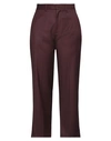 Marsēm Woman Pants Deep Purple Size 12 Polyester, Viscose, Elastane