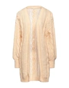 Vicolo Woman Cardigan Cream Size Onesize Acrylic, Mohair Wool, Polyamide In White