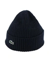 Lacoste Woman Hat Midnight Blue Size Onesize Wool