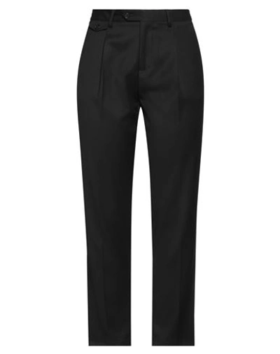 Marsēm Woman Pants Black Size 12 Polyester, Viscose, Elastane