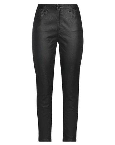 Federica Tosi Woman Pants Black Size 32 Viscose, Polyamide, Polyester, Elastane In Black
