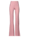 Antonella Rizza Woman Pants Pink Size M Viscose, Polyester, Nylon, Elastane