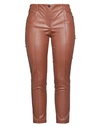 Thomas Rath Woman Pants Brown Size 12 Polyester, Polyurethane In Brown