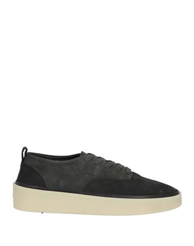 Fear Of God Man Sneakers Black Size 4 Soft Leather