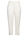 European Culture Woman Pants Off White Size Xs Lyocell, Cotton, Modal, Elastomultiester, Elastane