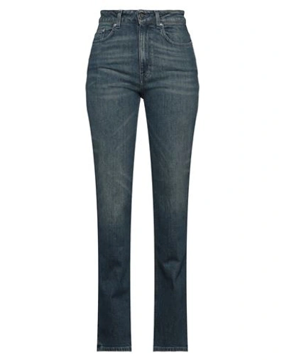 Remain Birger Christensen Woman Jeans Blue Size 26 Cotton, Elastane