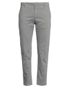 Dondup Man Pants Grey Size 29 Cotton, Lyocell, Elastane