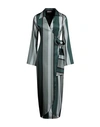 Shiki Woman Long Dress Sage Green Size 10 Polyester, Elastane In Sage Green