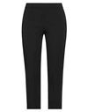 Hanita Woman Pants Black Size 10 Polyester, Elastane In Black