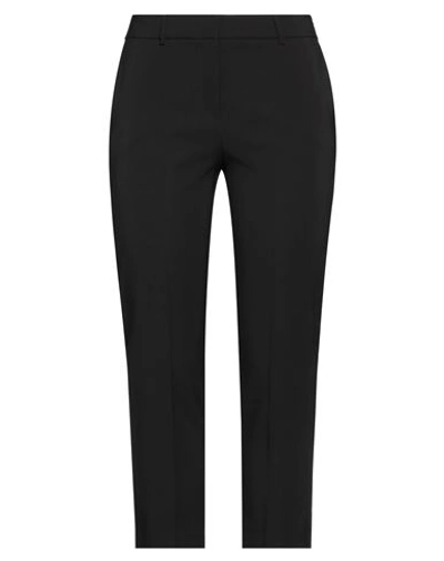 Hanita Woman Pants Black Size 10 Polyester, Elastane