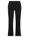 Pinko Woman Denim Pants Black Size 27 Cotton, Elastane