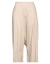 Alessio Bardelle Woman Pants Beige Size M Viscose, Nylon, Elastane