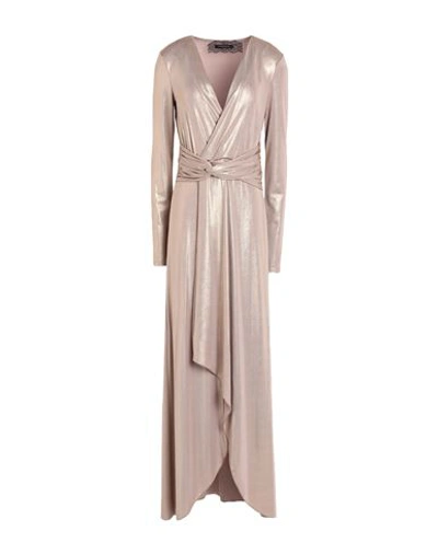 Patrizia Pepe Sera Woman Midi Dress Gold Size 0 Polyester, Elastane