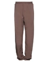 Mint Man Pants Brown Size Xl Cotton In Brown