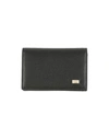 BALLY BALLY WOMAN DOCUMENT HOLDER BLACK SIZE - SOFT LEATHER