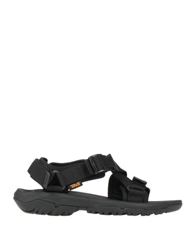 Teva Man Sandals Black Size 11 Textile Fibers