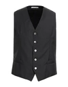 Futuro Man Vest Black Size 40 Virgin Wool In Black