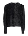 Maria Vittoria Paolillo Mvp Woman Cardigan Black Size 8 Polyamide In Black