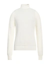 Manuel Ritz Man Turtleneck Ivory Size Xl Acrylic, Wool, Viscose, Alpaca Wool In White