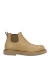 OFFICINE CREATIVE ITALIA OFFICINE CREATIVE ITALIA WOMAN ANKLE BOOTS SAGE GREEN SIZE 6 SOFT LEATHER
