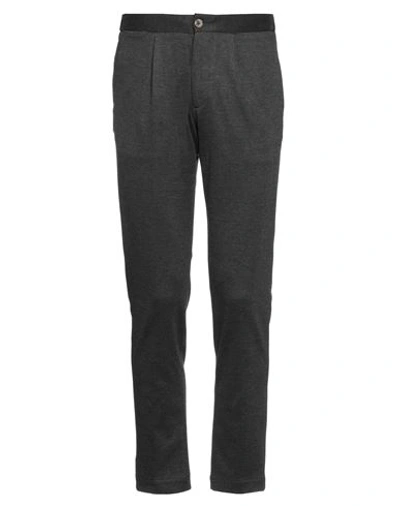 Devore Incipit Man Pants Lead Size 38 Polyester, Viscose, Polyamide, Elastane In Grey