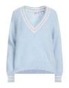 Sandro Mohair-blend Sweater In Blue