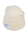 Face To Face Style Woman Hat Ivory Size Onesize Viscose, Pes - Polyethersulfone, Elastane In White