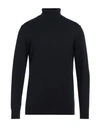 Egon Von Furstenberg Man Turtleneck Midnight Blue Size L Wool, Viscose, Pes - Polyethersulfone