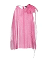 Giorgio Armani Woman Top Magenta Size 10 Silk