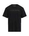 Costume National Man T-shirt Black Size Xxl Cotton