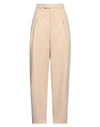 Wardrobe.nyc Wardrobe. Nyc Woman Pants Sand Size M Virgin Wool In Beige