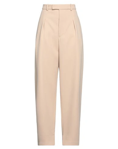 Wardrobe.nyc Wardrobe. Nyc Woman Pants Sand Size M Virgin Wool In Beige