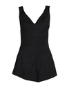 Jijil Woman Jumpsuit Black Size 8 Polyester, Viscose, Elastane