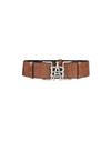 Aniye By Woman Belt Brown Size 4 Soft Leather In Brown
