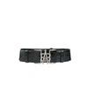 Aniye By Woman Belt Black Size 2 Soft Leather