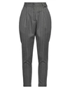 Low Brand Woman Pants Grey Size 24 Polyester, Viscose, Elastane In Grey