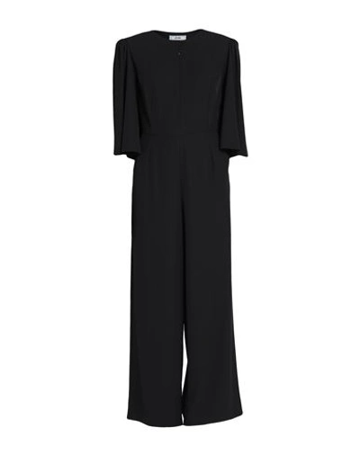 Jijil Woman Jumpsuit Black Size 8 Polyester, Elastane