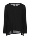 Manila Grace Woman Sweater Black Size S Viscose, Wool, Elastane