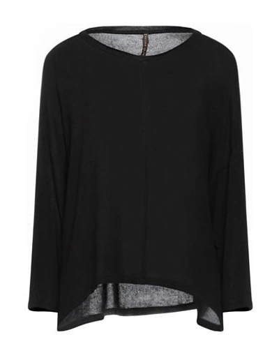 Manila Grace Woman Sweater Black Size S Viscose, Wool, Elastane In Black
