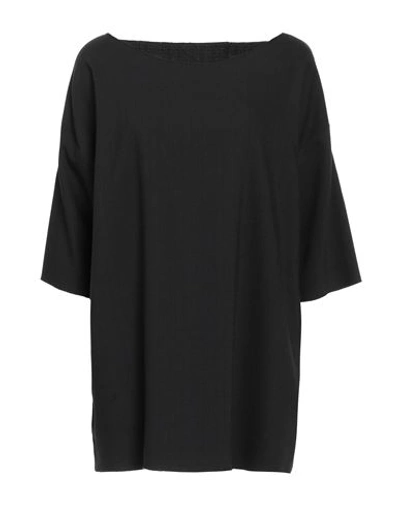 Alessio Bardelle Woman Top Black Size L Polyester, Viscose, Elastane