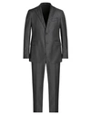 ANGELO NARDELLI ANGELO NARDELLI MAN SUIT LEAD SIZE 42 SUPER 110S WOOL