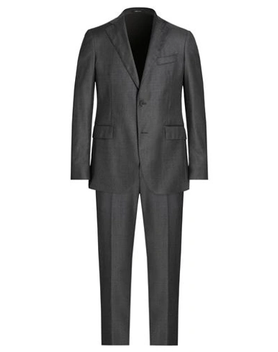 Angelo Nardelli Suit Jackets In Grey