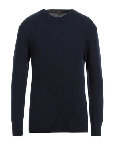 Mp Massimo Piombo Man Sweater Midnight Blue Size Xxl Cashmere In Blue