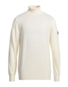 Roy Rogers Roÿ Roger's Man Turtleneck Ivory Size Xxl Wool, Polyamide, Viscose, Cashmere In White