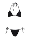 Smmr Woman Bikini Black Size Xl Polyamide, Elastane